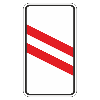 Дорожный знак 1.4.5 «Приближение к железнодорожному переезду» (металл 0,8 мм, III типоразмер: 450х900 мм, С/О пленка: тип А коммерческая)